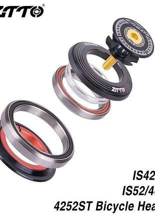 Рулевая вело интегрированная 1-1/8" 1-1/2" ztto 4252st пром. подшипник чёрная