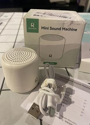 Міні-машина білого шуму restnature hx-r30. для дорослих і дітей
