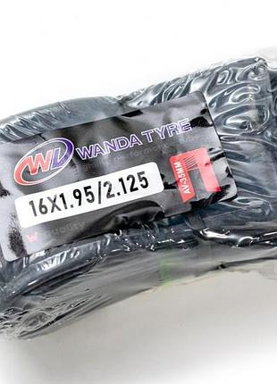 Камера вело wanda 16"x1.95/2.125 av