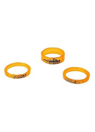 Проставочные кольца fouriers nylon 1-1/8", 5/5/10мм, проз.нейлон, 7.2г/кпл, оранжевый