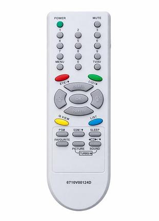 Пульт для телевизора lg 6710v00124d