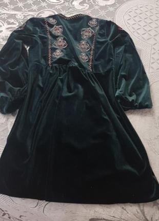 Платье zara, нарядное2 фото