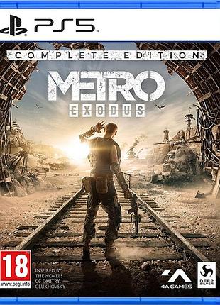 Игра metro exodus complete edition для ps5 (русская версия)