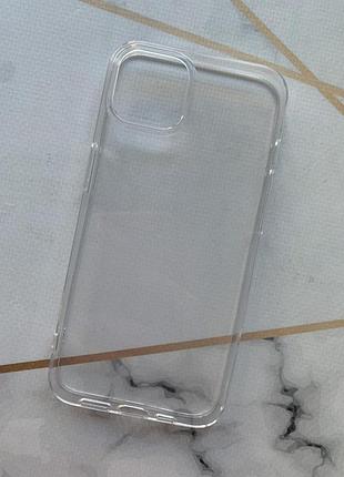Ультратонкий прозрачный силиконовый чехол для apple iphone 13