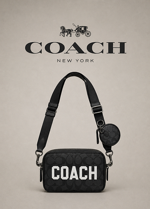 Сумка мессенджер coach/коуч