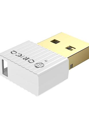 Адаптер orico bluetooth 5.0 black белый 3