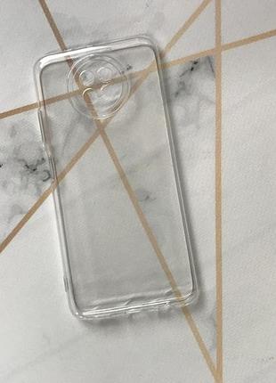 Прозрачный силиконовый чехол для xiaomi redmi note 9t / redmi note 9 5g