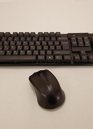 Клавиатура и мышка беспроводная tj-808