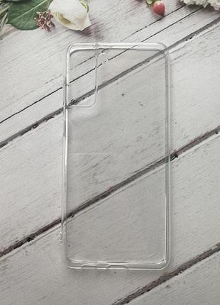 Прозрачный силиконовый чехол для samsung galaxy s21 plus