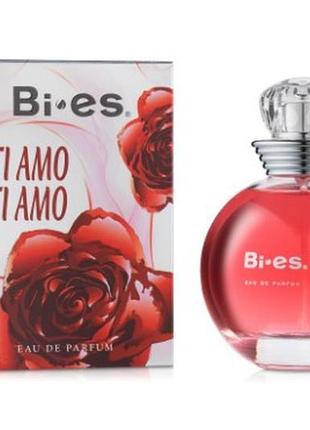 Парфюмированная вода женская bi-es tiamo red 100 мл тиамо ред би ес