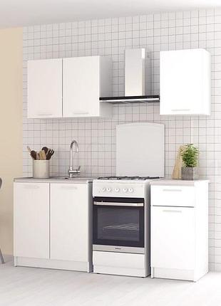 Кухня, верх, 1.2м с-020 белый