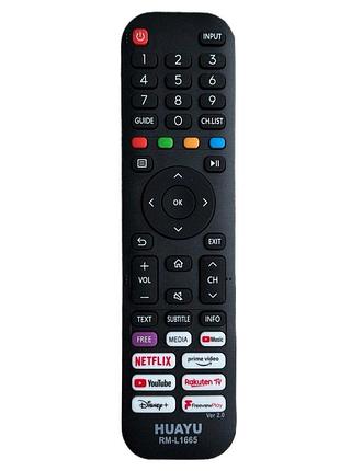 Пульт универсальный hisense rm-l1665 для lcd /led tv