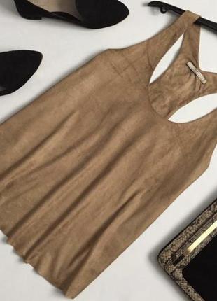 Замшева майка дуже приємна до тіла