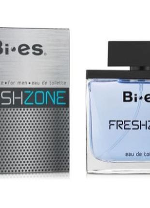 Туалетная вода мужская bi-es fresh zone 100 мл фреш зон