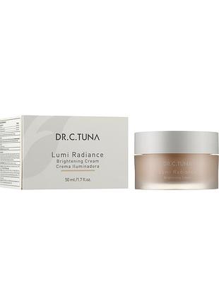 Отбеливающий ссветляющий увлажняющий крем для выравнивания тона lumi radiance, 50 мл, farmasi dr.c.tuna