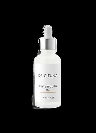 Косметичне масло календули, calendula oil, 30 мл dr. c. tuna farmasi