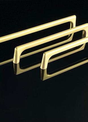 Ручка мебельная octavio 192 мм брашированое золото gtv