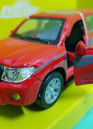 Игрушка toyota l200 автосвит красный