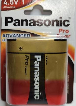 Батарейка 3lr12 panasonic pro power 4.5v квадратна лужна