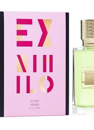 Свежий аромат для мужчин и женщин ex nihilo viper green