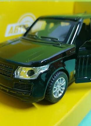 Іграшка range rover sport автосвіт чорний