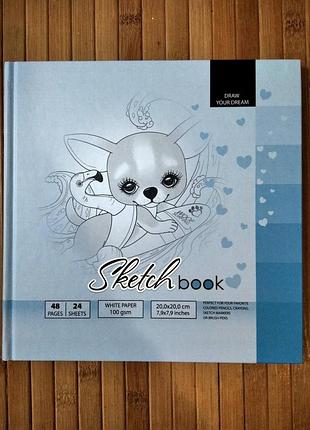 Sketchbook | альбом для скетч маркеров | скетчбук для рисования | блокнот для скетчинга 24 листа 8342-21406 |