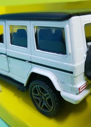 Игрушка mb g-class автосвит белый
