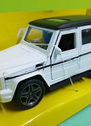 Игрушка mb g-class автосвит белый 2