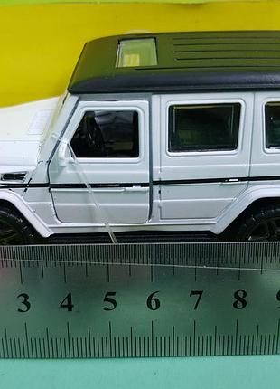 Игрушка mb g-class автосвит белый 4