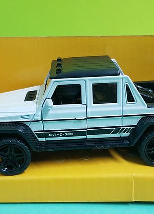 Игрушка mb g-class автопром белый