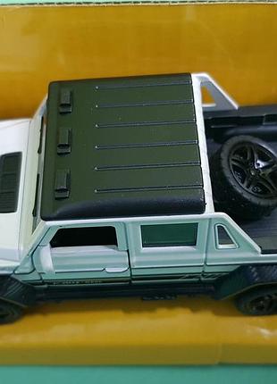 Игрушка mb g-class автопром белый 3
