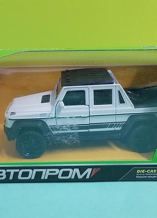 Игрушка mb g-class автопром белый 5
