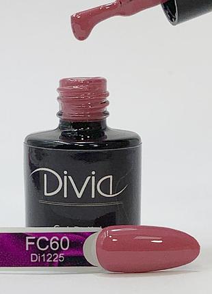 Гель-лак divia "fuchsia/фуксія" di1225 (fc60), 8мл