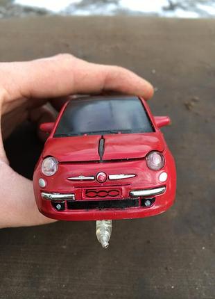 Мышь click car mouse машина проводная fiat 500 new красная под восстановление нету шнура