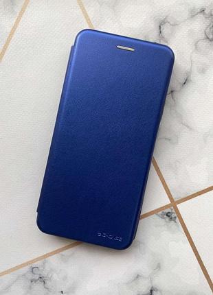 Чехол-книжка на xiaomi redmi 9а синий