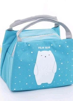 Термосумка для бутылочек и еды polar bear, belove
