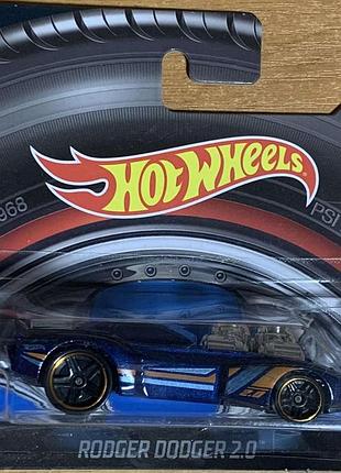Базовые машинки hot wheels, оригинал mattel, машинки хот вилс rodger dodger 2.0 синяя