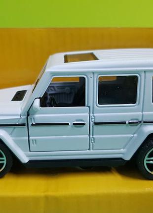 Іграшка mb g-class автопром білий 3