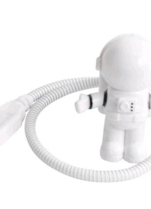 Настольная лампа usb для ноутбука astro-light космонавт (cветильник led ночник)