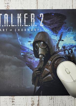 Килимок для миші “stalker 2: heart of chornobyl” — 29×25 см, ігровий дизайн
