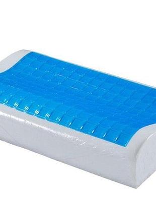 Подушка ортопедическая анатомическая ajer memory pillow, latex pillow 60*40