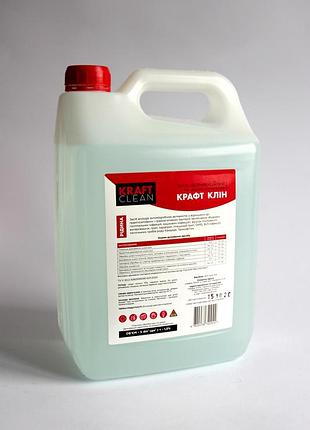 Дезінфекційний та антисептичний засіб kraft clean , рідина, 5 л.