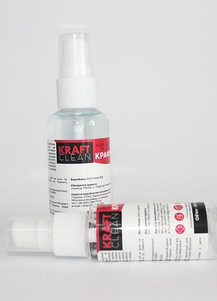 Дезінфекційний та антисептичний засіб kraft clean, рідина, 50 мл.