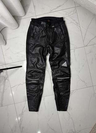 Hein gericke streetline hiprotec motorcycle leather pants men’s