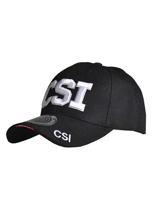 Бейсболка csi black