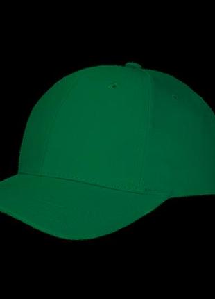 Детская кепка 6-панельная headwear kids brushed heavy cotton изумрудный