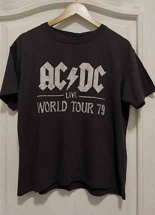 Сіра футболка ac/dc