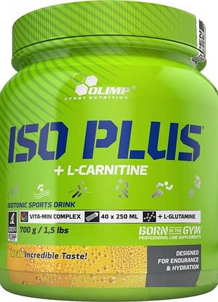 Ізотонік olimp iso plus 700 г апельсин (494102)
