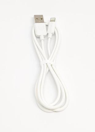 Lightning кабель usams 1м white 3