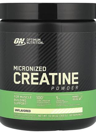 Креатин optimum nutrition creatine 300 грамм без вкуса usa (907601)